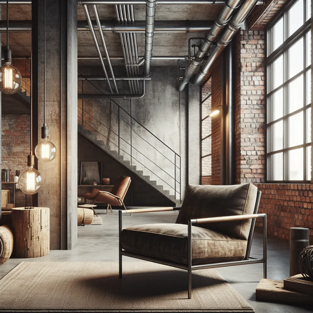 Read more about the article Fotel loftowy – designerski akcent Twojego wnętrza