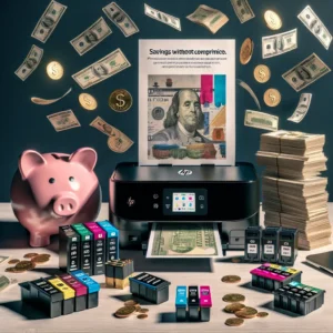 Read more about the article Zamienniki tuszu do HP Deskjet 1510: oszczędź bez kompromisów